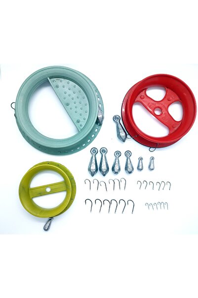 Genel Markalar El Oltası Seti (misina - Kurşun- Iğne)