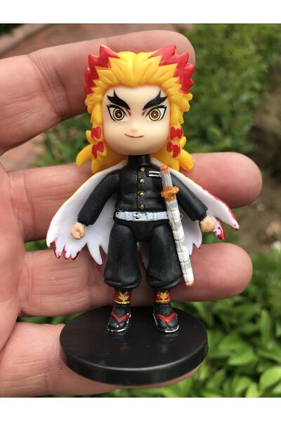 BANDAI Demon Slayer Iblis Avcısı Anime Kyojuro Rengoku Figür