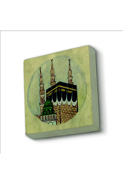 BAKSEPETE Kabe Görseli Baskılı Doğaltaş Magnetkrg-078