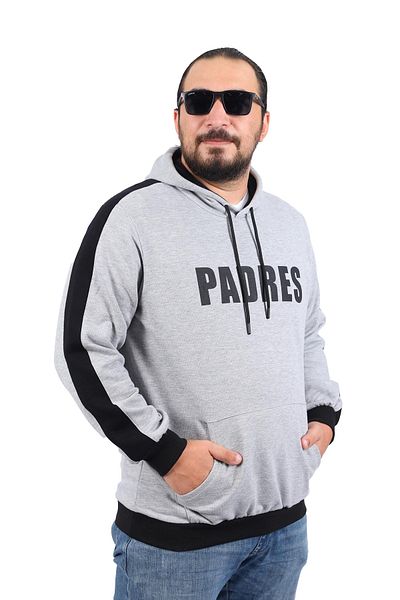 Starbattal Plus Size Sweat Padres 22708-ανθρακί