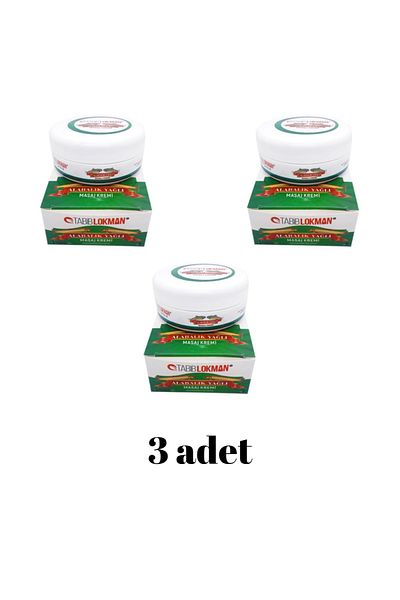 Tabib Lokman 65 Ml Trout Oil Massage Cream - 3 Pieces