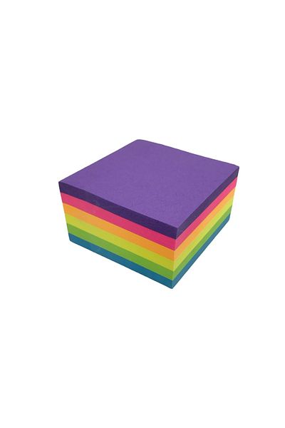 KRAF Adhesive 400 Sheets Note Paper 76X76Mm