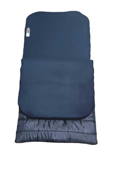 CAMP STORY Navy Blue Fisherman's Crocker -18 350Gr, 195X90 Fiber Filled, Inner Lining Fleece Sleeping Bag