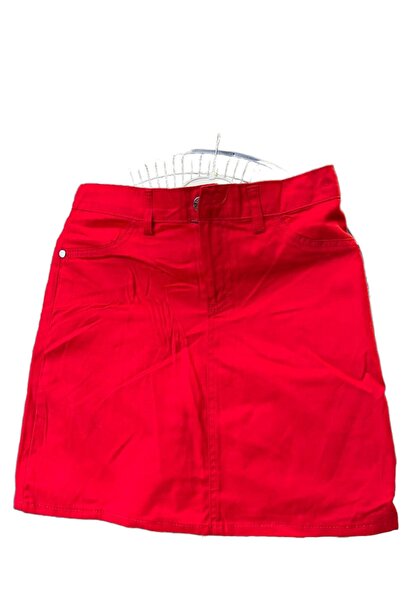 GİYİMİVA Kız Çocuk Keten Etek