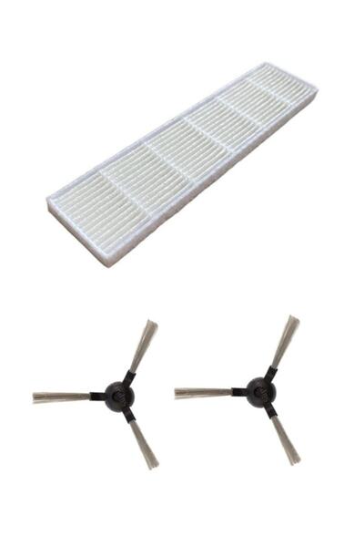 Arçelik Rs 3121 Ηλεκτρική σκούπα ρομπότ - Γνήσιο σετ 2 πλαϊνών βουρτσών και φίλτρου Hepa