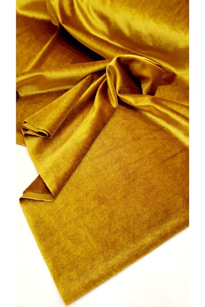 Safir Kumaş Elbiselik Ipek Kadife Likralı 1 Metre