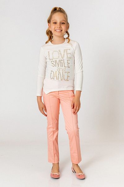 incity Girl's Front Striped Trousers