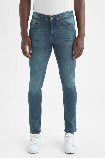 DeFacto Carlo Skinny Fit κανονική μέση στενό τζιν παντελόνι
