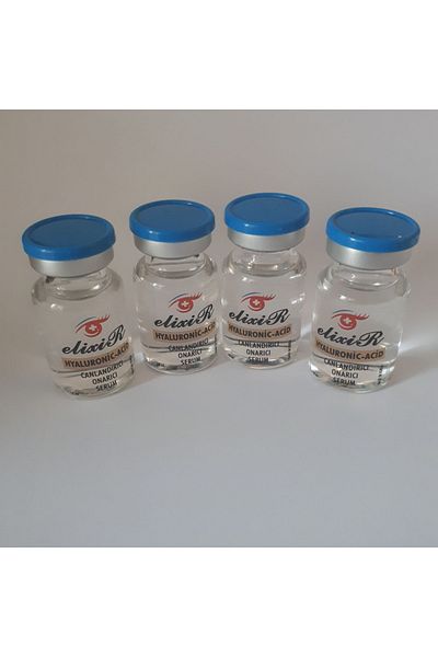 Elixir Hyarulonic Acid Revitalizing Repair Moisturizing Serum Renewed Formula Box 4 X 10 ml