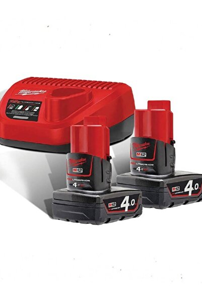 Milwaukee M12 Nrg-402 Akü+şarj Cihazı Paket