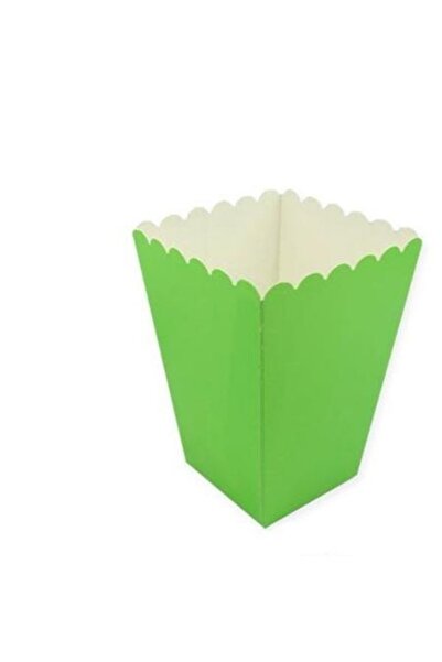 Ceylin Pop Corn Box Green Popcorn Box 8 Pcs Safari Birthday Decoration Party ...