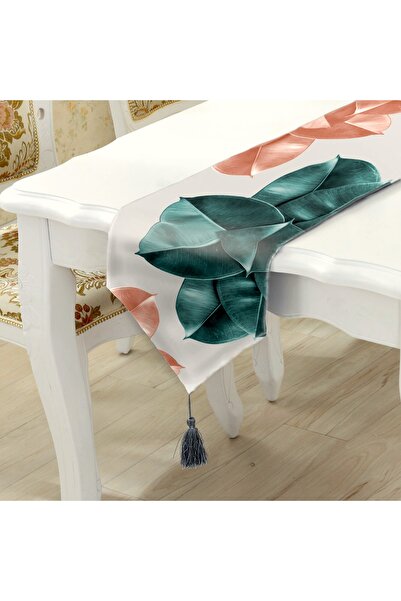 benlisso Runner cu model de frunze 45x140 rezistent la pete