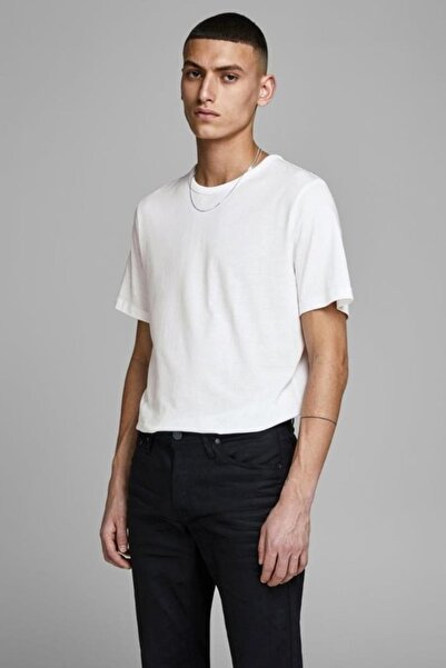 Jack & Jones 12133913 Μπλούζα Jacbasıc με στρογγυλή λαιμόκοψη, σετ των 2 τεμα...