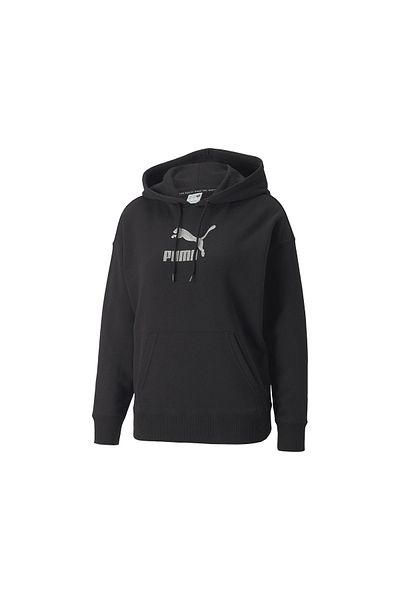 Puma Мъжки ежедневни суитшърти с метално лого Brand Love 53705901 Черни