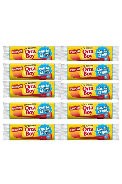 Koroplast Medium Size Garbage Bag 40 Pieces Buy More Pay Less 10x40 400 Pieces