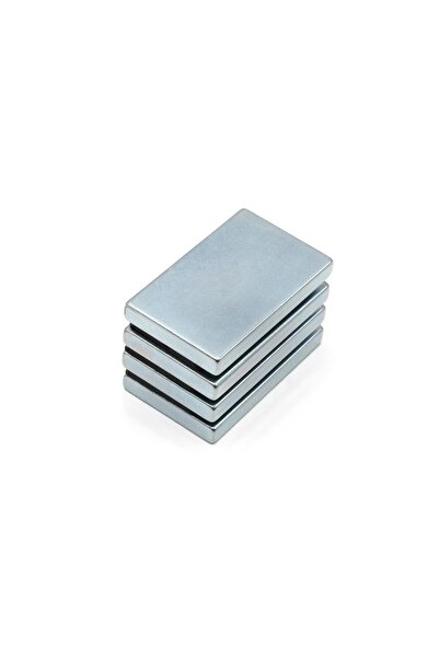 Dünya Magnet 40x25x5 Mm Neodyum Mıknatıs - 2 Adet