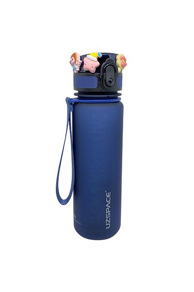 Uzspace New 500ml 3026 Tritan Water Bottle with 3D Sticker Gift