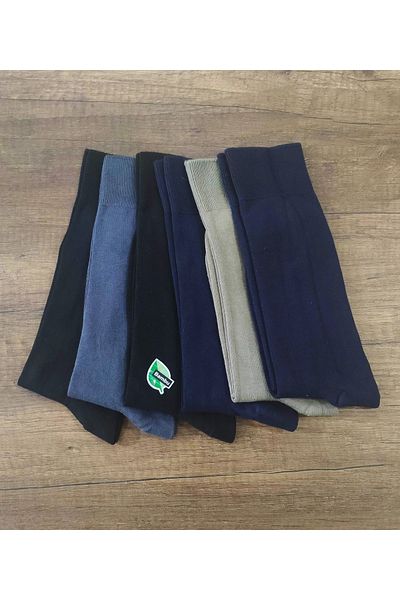 Leement socks Мъжки 6 чифта зимни класически бамбукови чорапи с безшевни пръсти