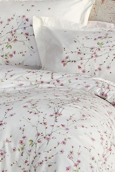 Karaca Home Annata Salmon Double Duvet Cover and Pillow Set