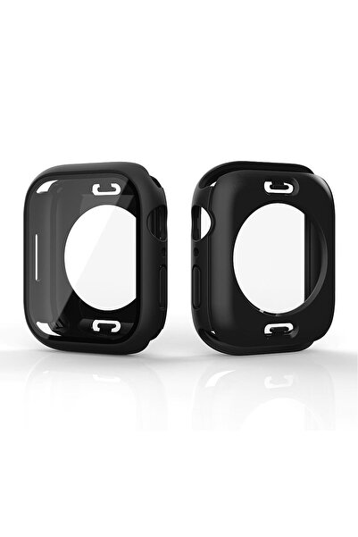 AktarMobile Watch 6 Se 5 4 3 44 Mm Uyumlu Ekran Koruyucu 360° Kasa Koruma Tüm...