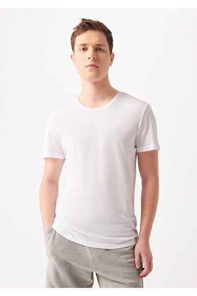 Mavi T-Shirt - Weiß - Figurbetont