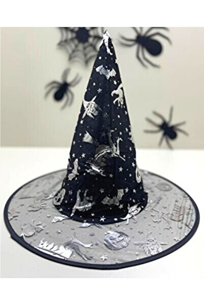 parti sürprizi Halloween Halloween Adult Pălărie de culoare argintie