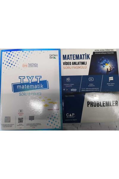 Üç Dört Beş Yayıncılık Üç Dört Beş Tyt Matematik Soru Bankası 2023-çap Proble...
