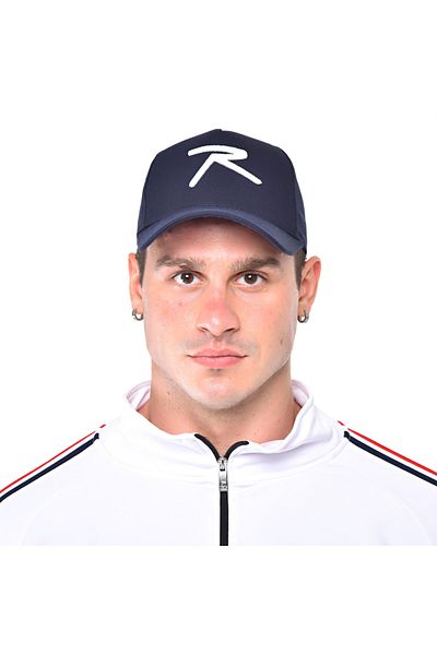 raru S.p.q.o.r Ανδρικό καπέλο Apex - 100% βαμβάκι, Navy Blue