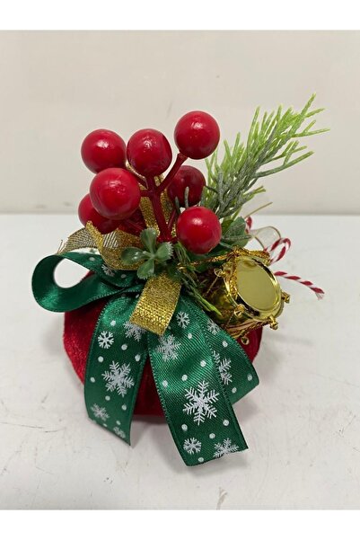 elif aksesuar Kokinalı Kese Yılbaşı Süsü