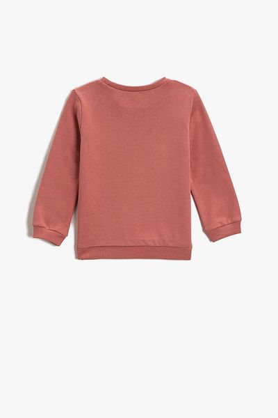 Koton Baby Girl Printed Sweatshirt 3wmg10016ak
