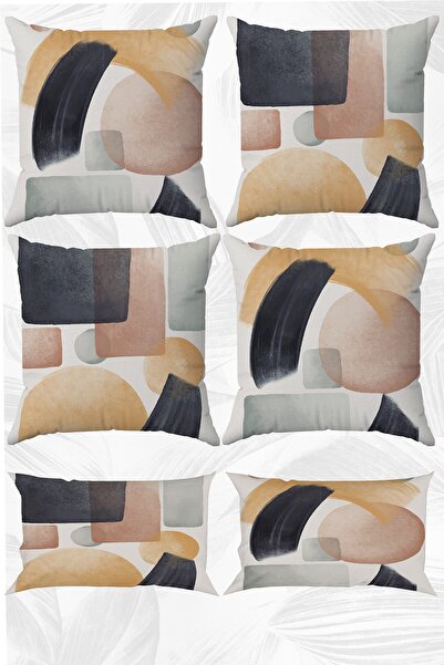 LadiesHome Husă pentru pernă cu artă minimalistă, cu două fețe, cu imprimeu 4...