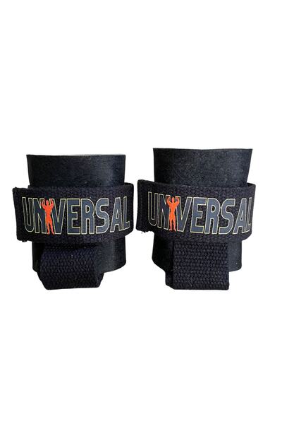 DSport Premium Seri Big Rich Pro Lifting Straps – Kavrama Güçlendirici Siyah Sporcu Kayışı