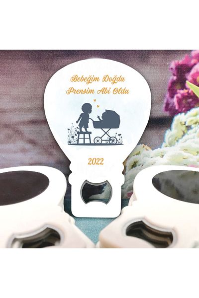 Ege ajans 10 Brother and Sister Balloon Opener Magnets