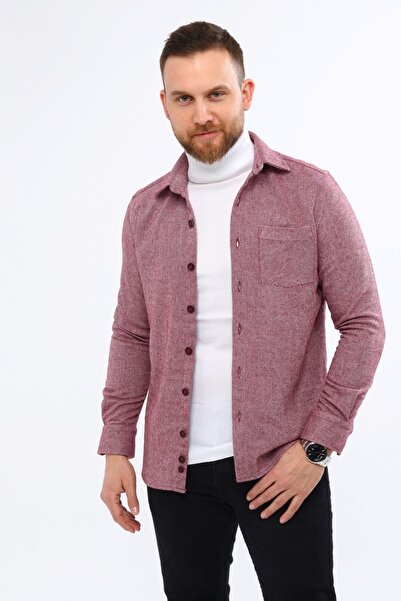 Ottomoda Erkek Regular Oduncu Gömleği, Otod-2022