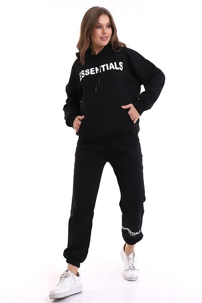 Winmoda34 Σετ φόρμας Oversize Boyfriend Printed Loose Fit