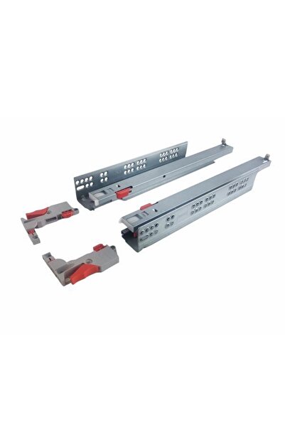 Hafele Pow Çift Açılım Frenli Ray+mandal 50cm