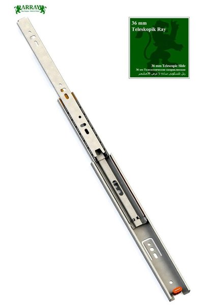 Genel Markalar Bilyalı Teleskopik Mat Ray 36mmx40cm