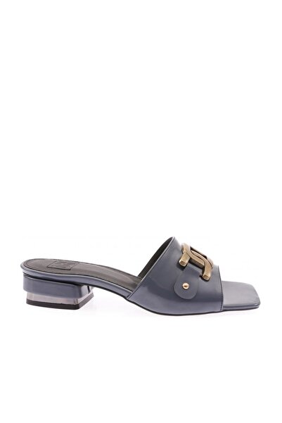 DGN Women's Buckle Slippers Petrol Blue 53553166302630