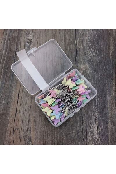 BALIM ÖRGÜ EVİ Kelebek Figur Kumaş Ve Örgü Sabitleme Iğnesi Patchwork