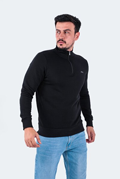 Slazenger Sports Sweatshirt - Black - Regular