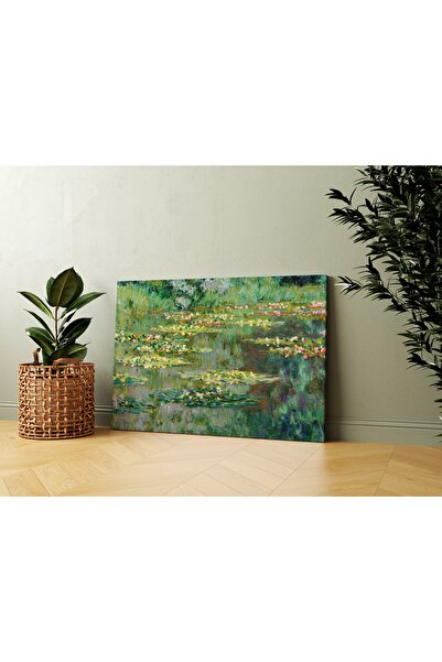 Carmen Claude Monet - Bassin Des Nympheas Kanvas Tablo