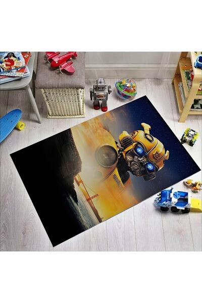 NesaDecor Transformers Bumblebee Oyun Odası Halısı