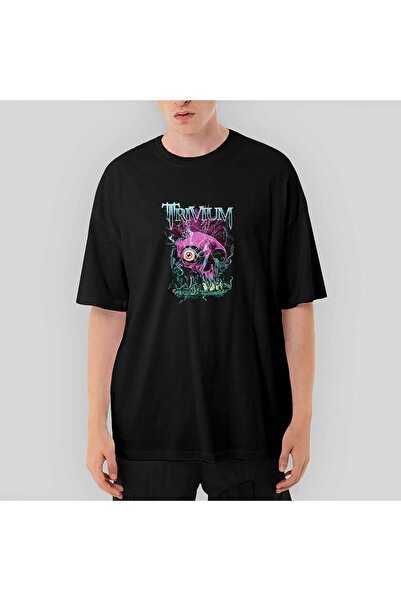 Z zepplin Trivium Design - Oversize Black T-Shirt