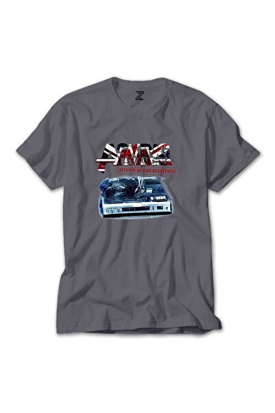 Z zepplin Întrebarea Alexandriei a făcut un pas și a zgâriat tricou gri