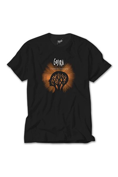 Z zepplin Черна тениска Gojira Le Efant Sauvage