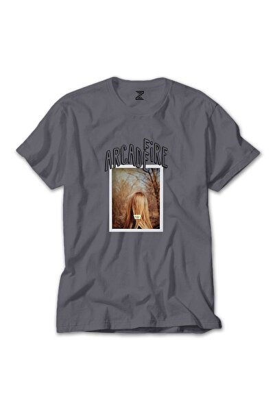 Z zepplin تي شيرت أركيد فاير أوين باليت باللون الرمادي