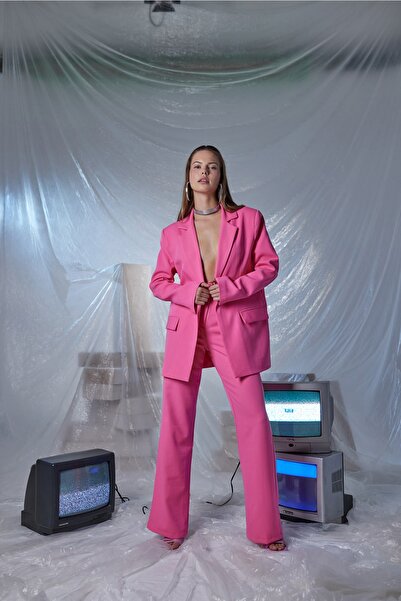 HOLLY LOLLY Polstrovaná kapsa Panky Blazer Jacket Pink