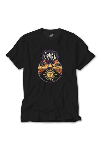 Z zepplin Μαύρο μπλουζάκι Gojira Design