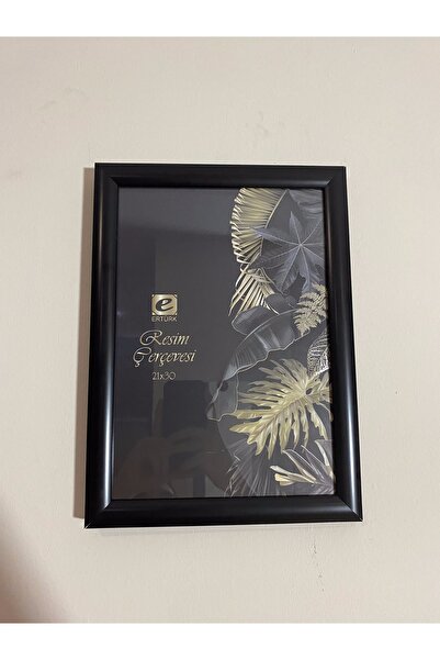 BELLARTE A4 Çerçeve 21 X 30 Cm | Camlı Duvar Ve Masa Çerçevesi | Asılabilir Ç...