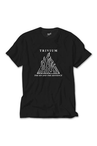 Z zepplin Trivium The Sin And The Sentence Μαύρο T-Shirt